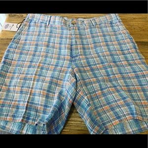 Peter Millar Seaside Plaid Shorts